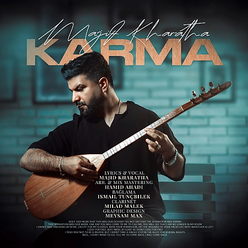 Cover artwork for Karma by Majid Kharatha